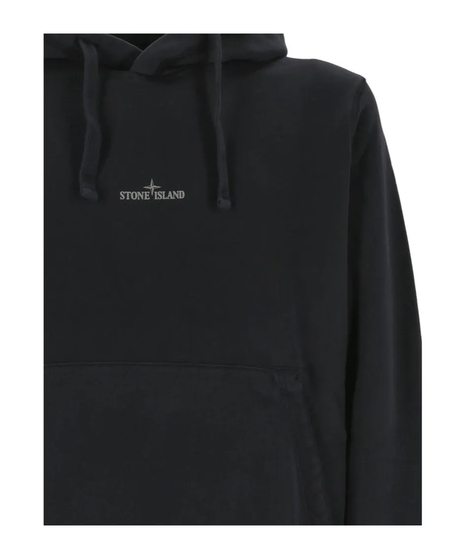 Logo Printed Drawstring Hoodie