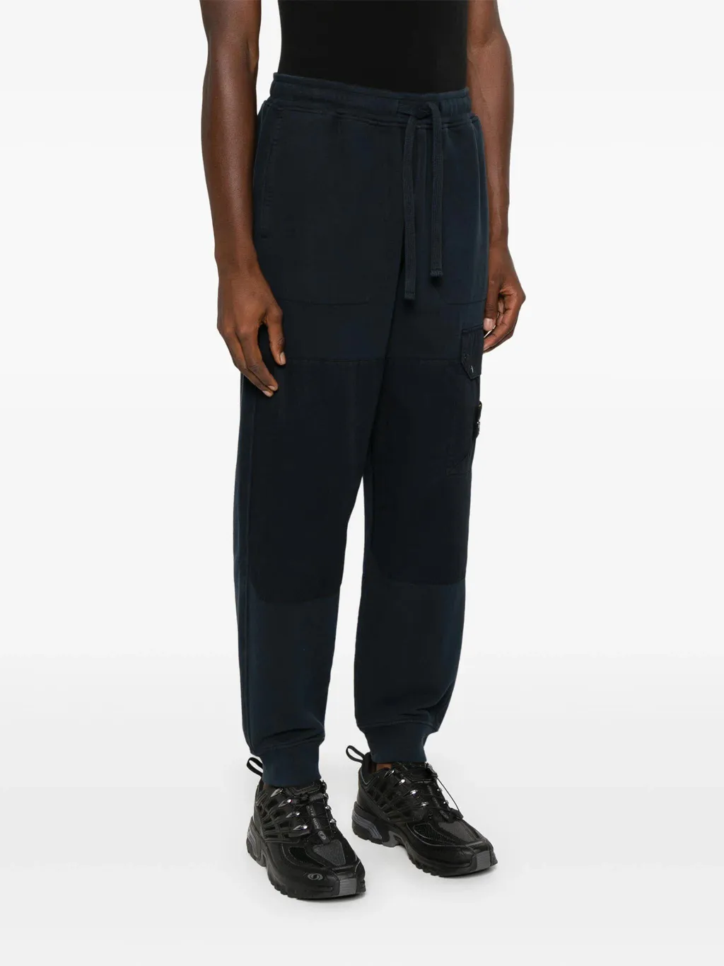 Logo Patch Drawstring Trousers