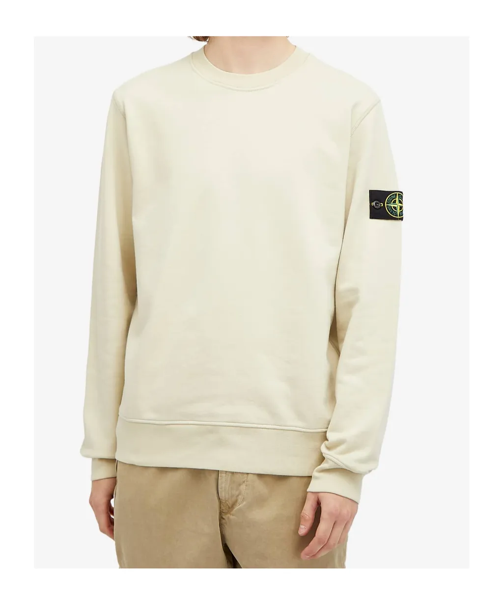 Logo Patch Crewneck Sweatshirt