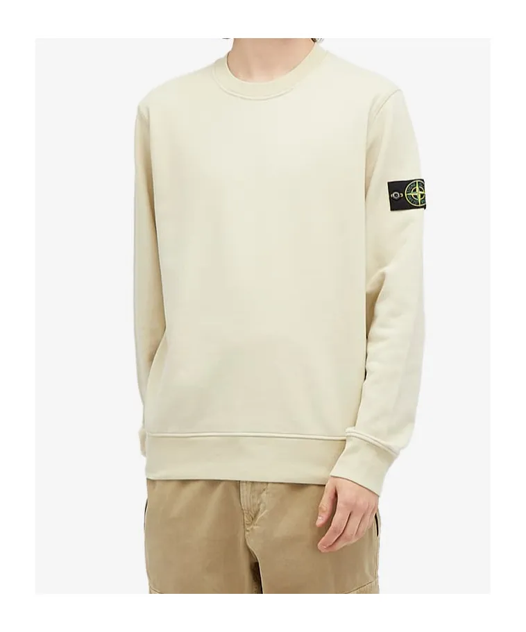 Logo Patch Crewneck Sweatshirt