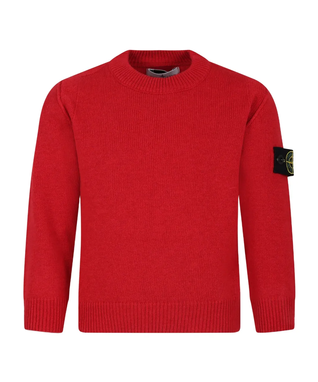 Junior Compass Badge Crewneck Jumper
