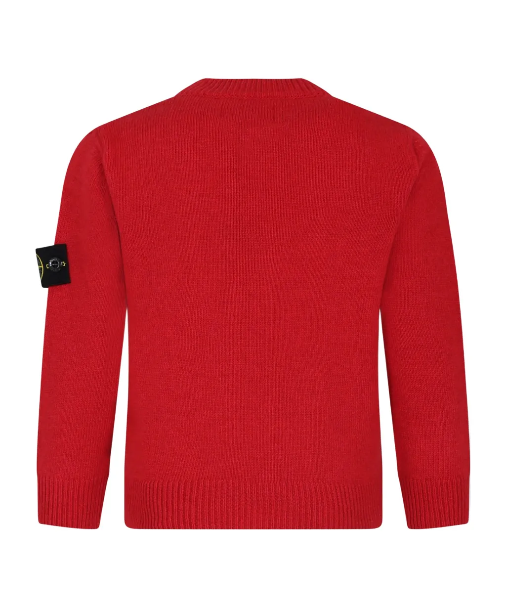 Junior Compass Badge Crewneck Jumper