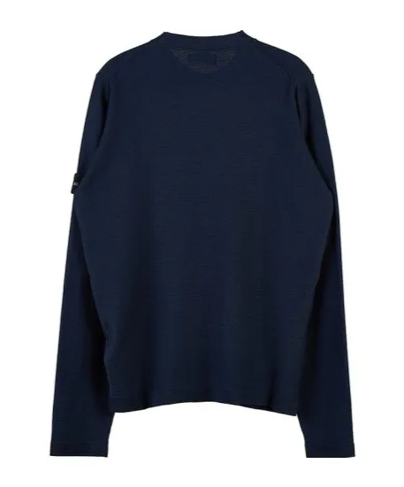 Long-Sleeved Knitted Pullover