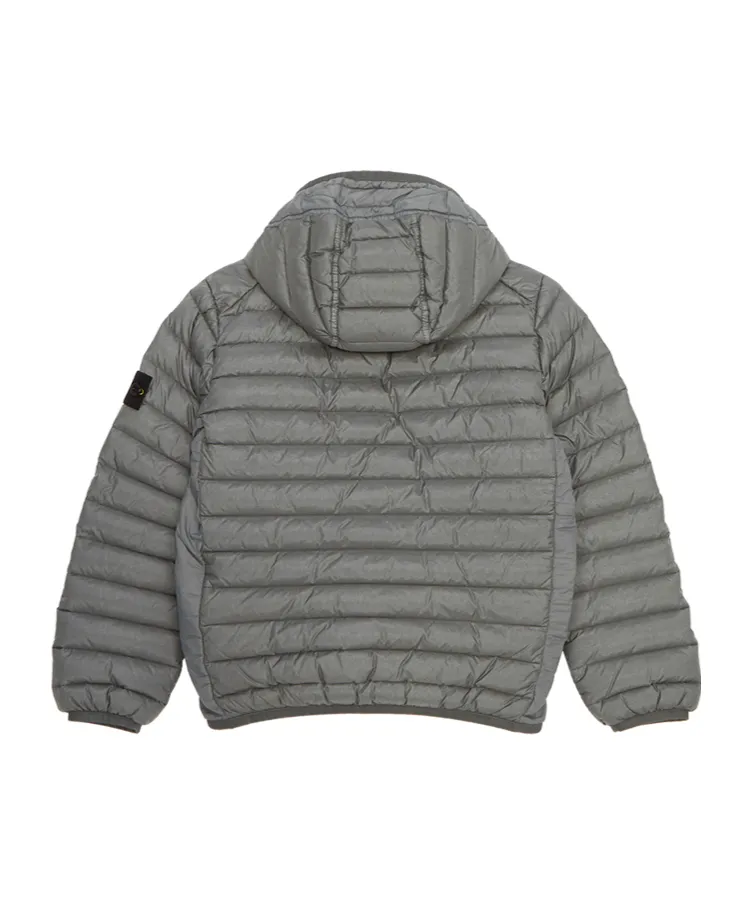 Compass-Badge Padded Jacket