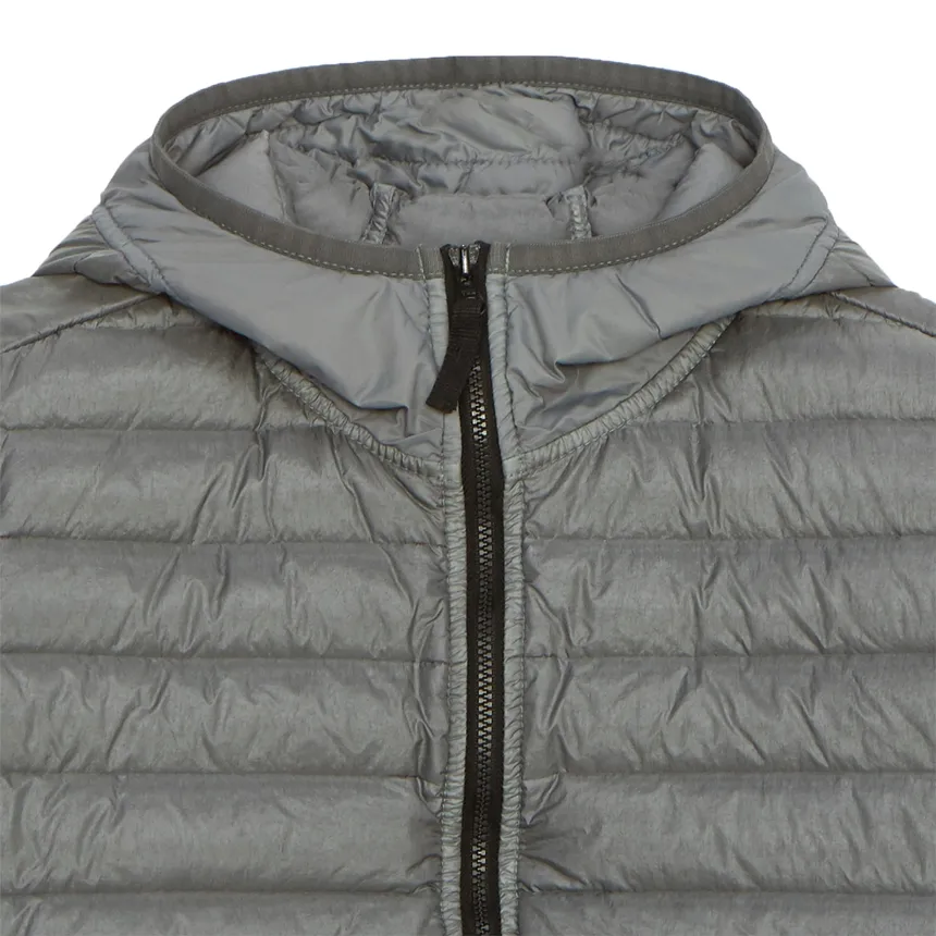 Compass-Badge Padded Jacket