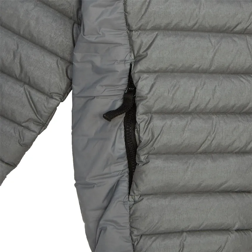 Compass-Badge Padded Jacket