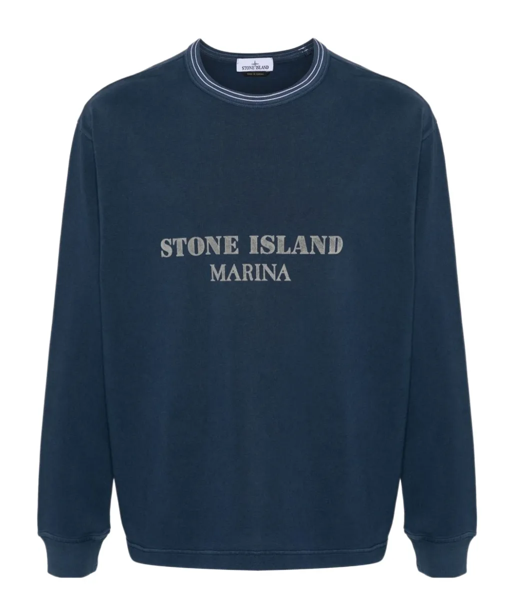 Logo-Print Cotton Sweatshirt