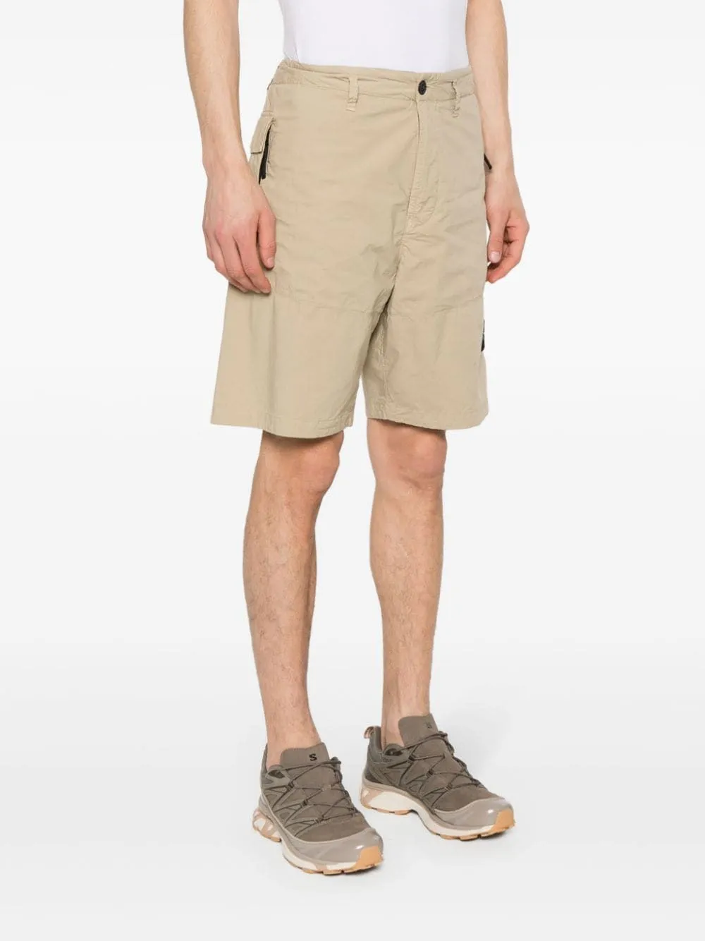 Compass-Badge Bermuda Shorts