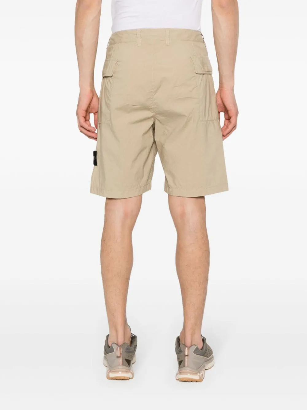 Compass-Badge Bermuda Shorts