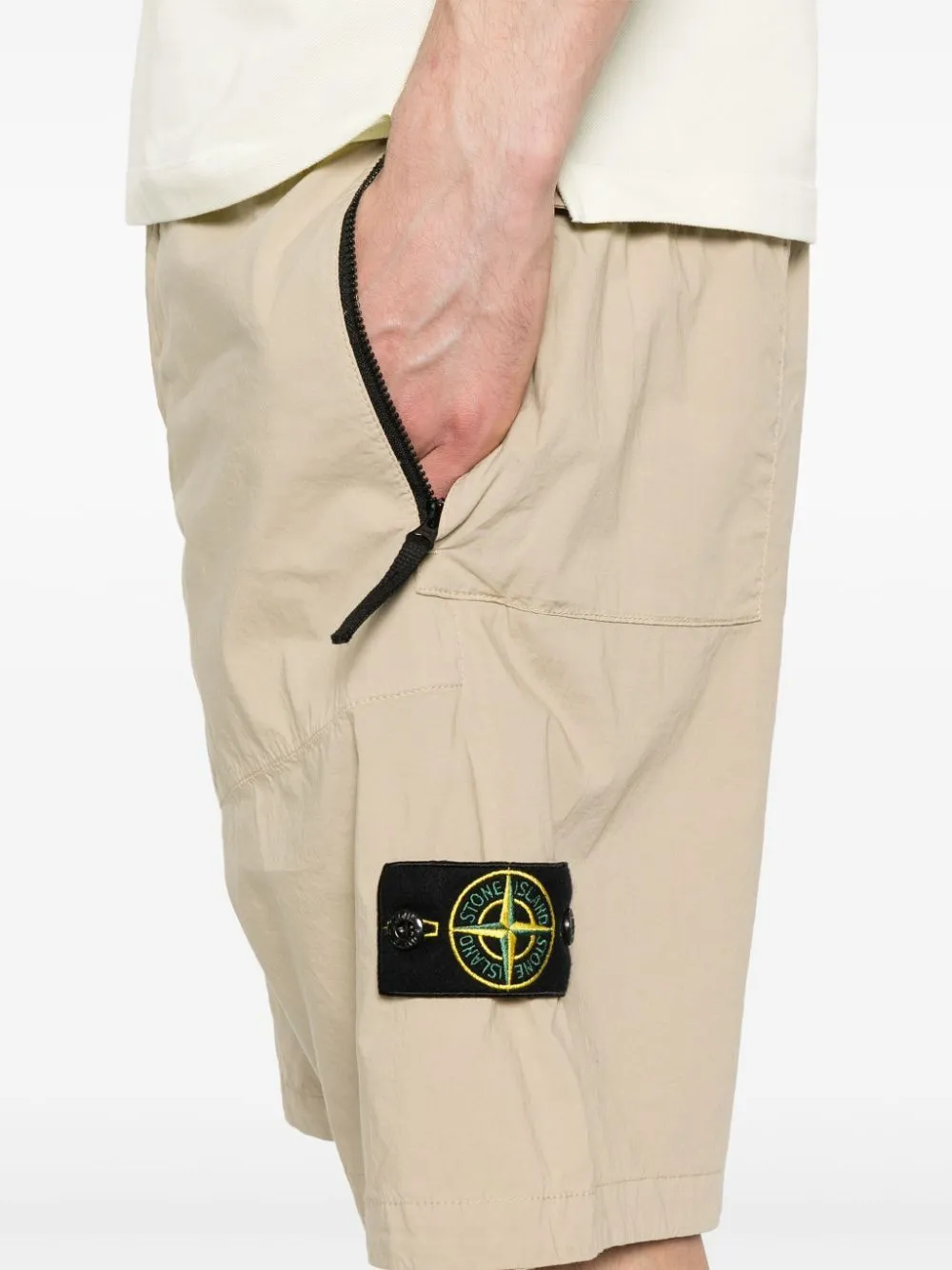 Compass-Badge Bermuda Shorts