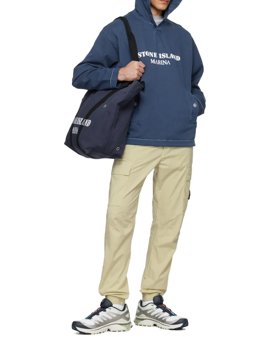 Logo-Print Cotton Hoodie