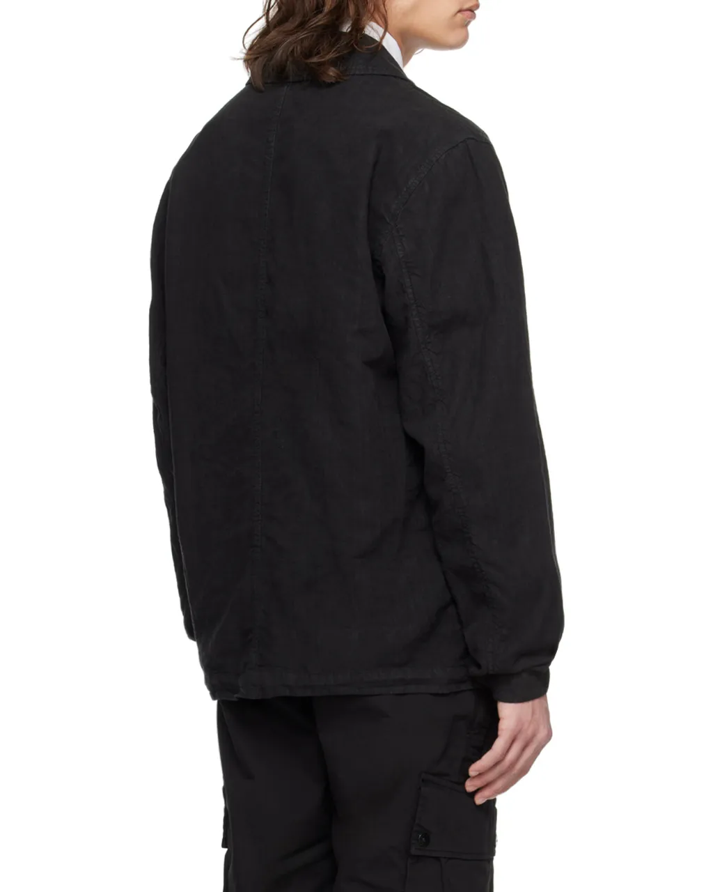 Buttoned Collared Jacket