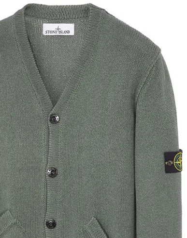 Long-Sleeved V-Neck Cardigan