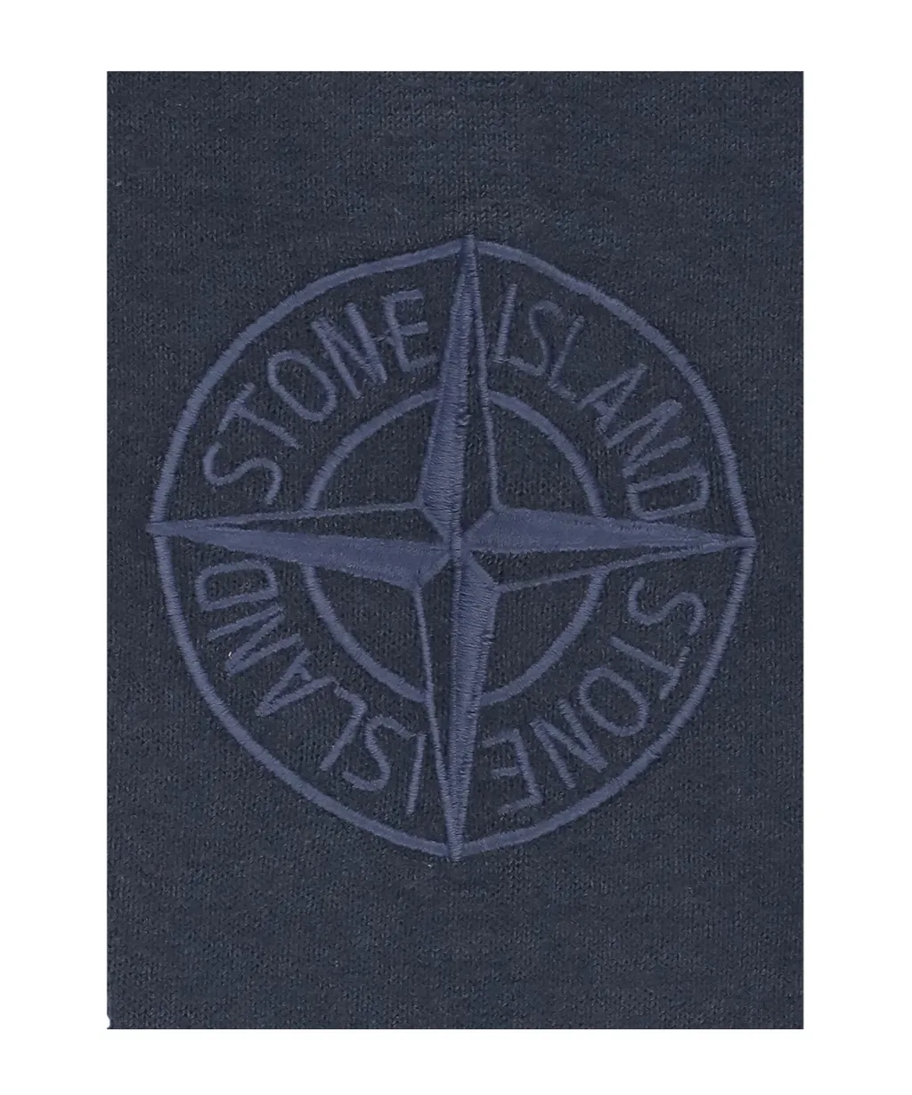 Embroidered-Logo Knitted Jumper