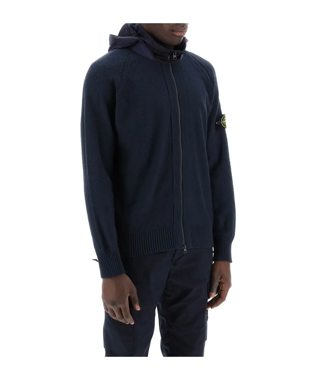Long-Sleeved Zipper Cardigan