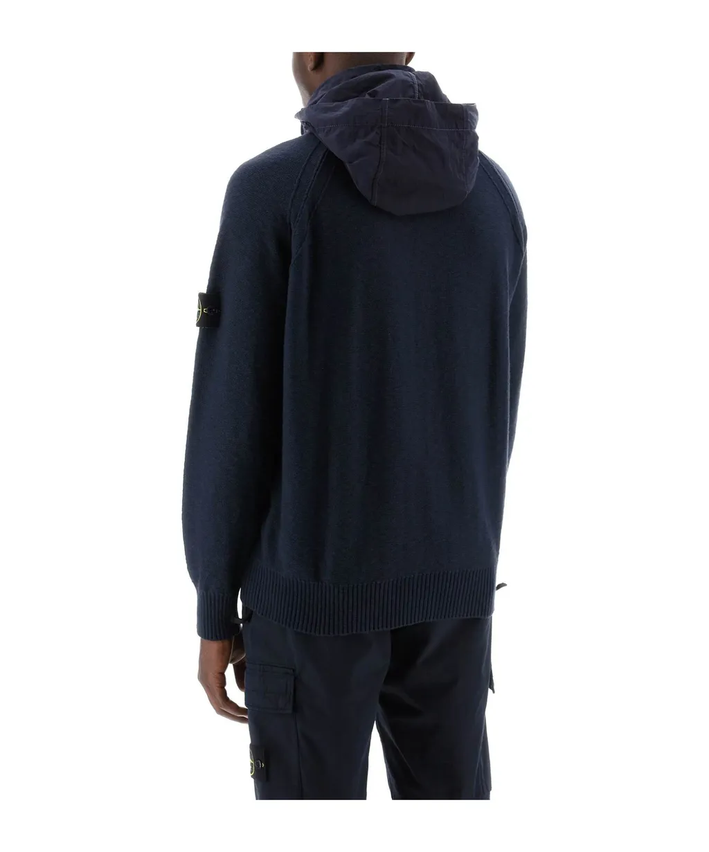 Long-Sleeved Zipper Cardigan