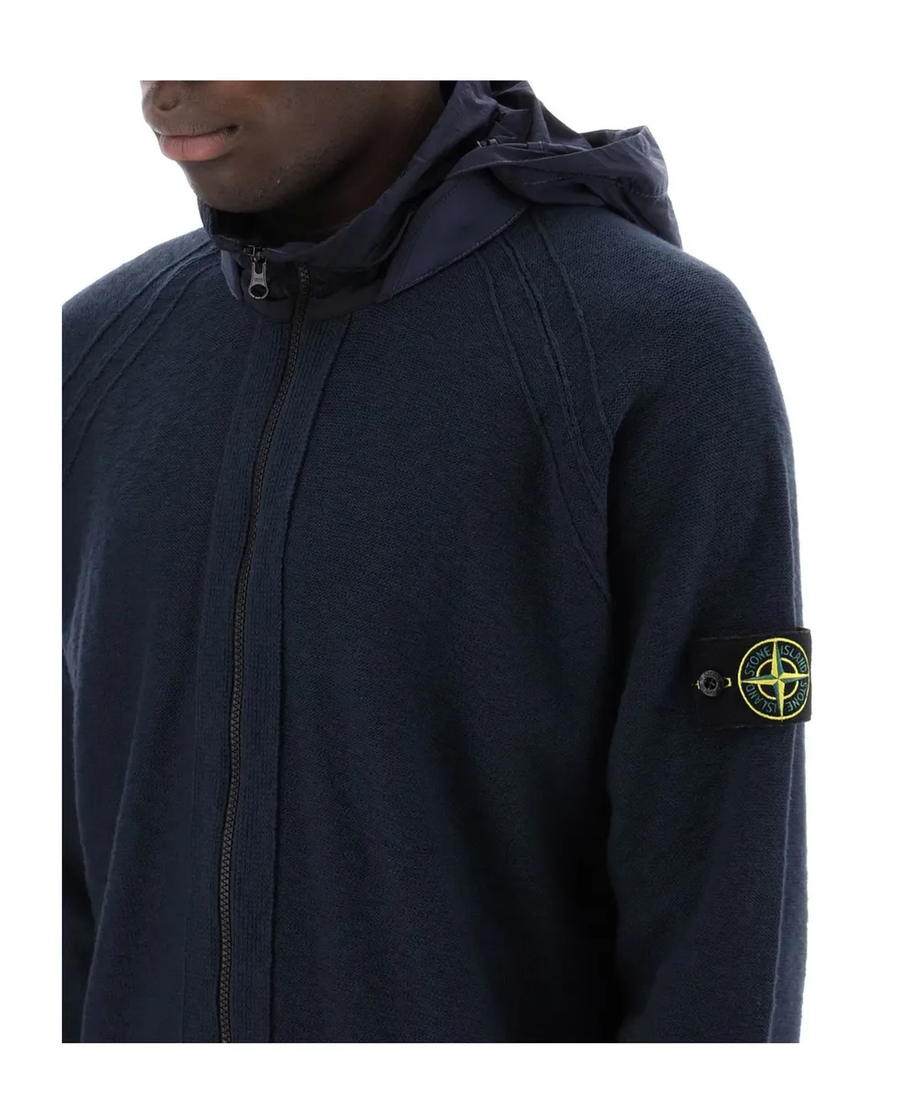 Long-Sleeved Zipper Cardigan