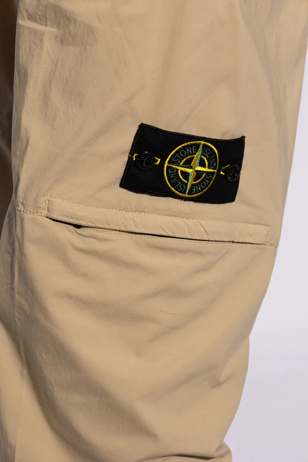 Compass-Badge Tapered Trousers