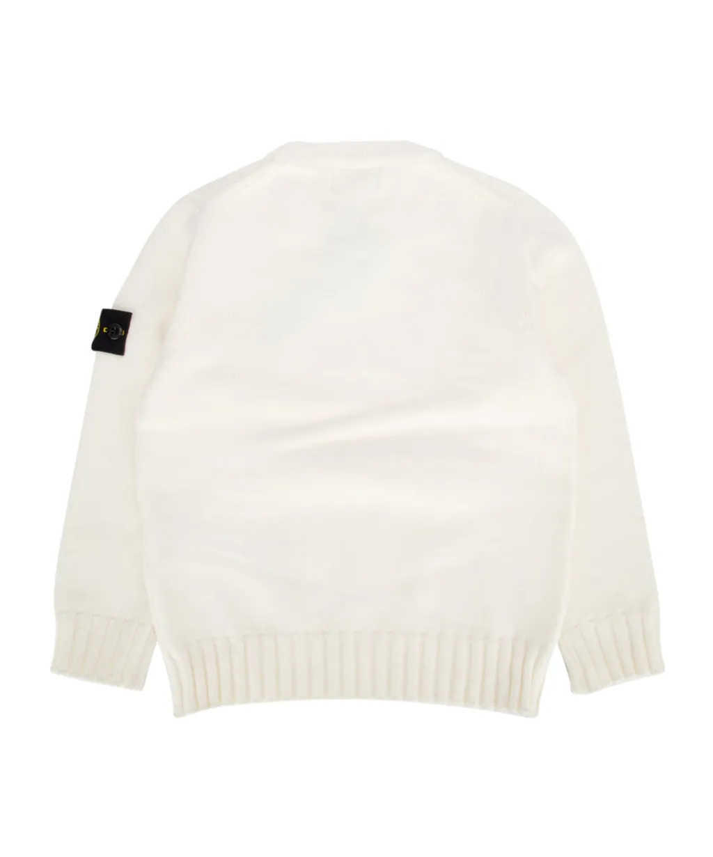 Logo Patch Crewneck Jumper