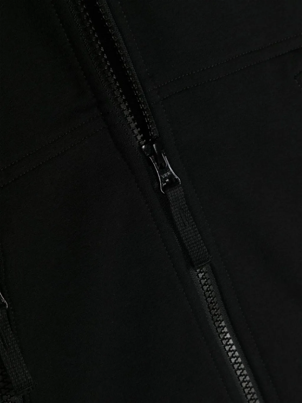 Compass-Badge Zip-Up Hoodie