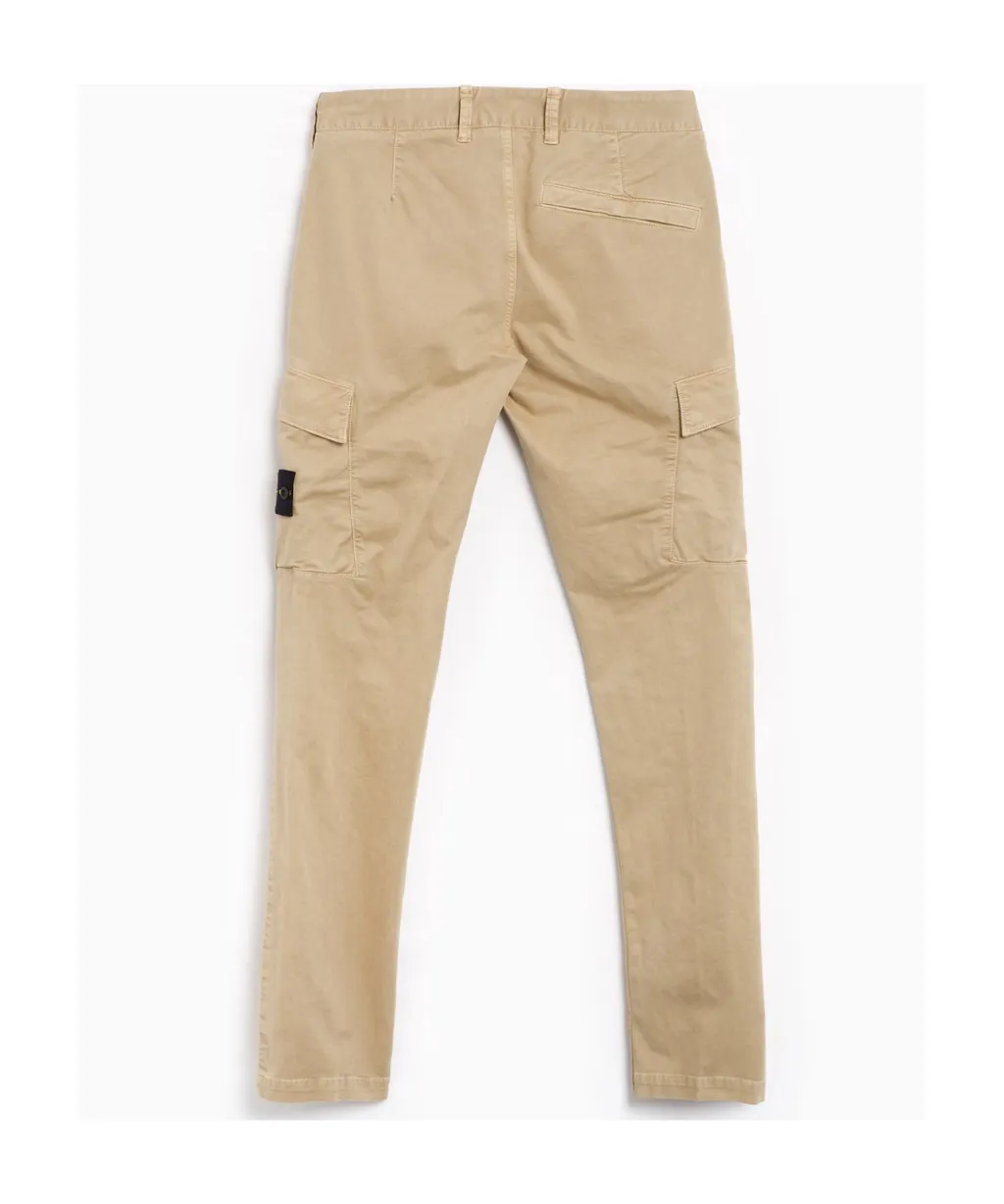 Compass-Badge Tapered Leg Cargo Trousers