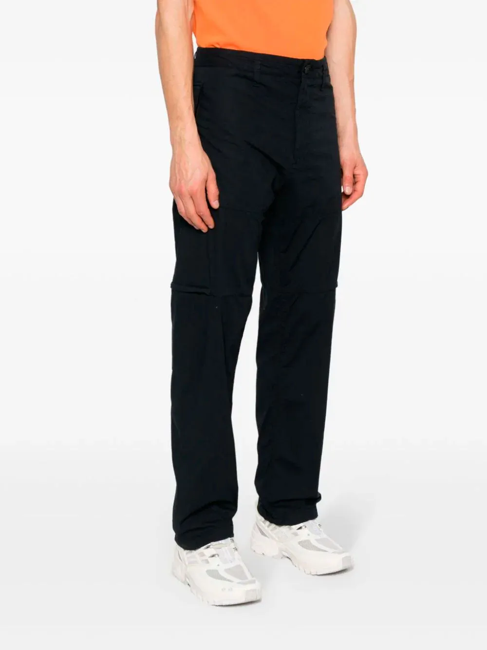 Straight-Leg Cargo Trousers