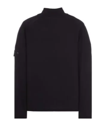 High-Necked Long-Sleeved Hoodie