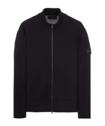 High-Necked Long-Sleeved Hoodie