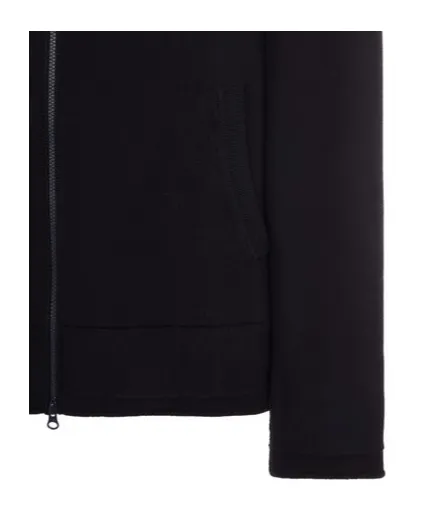 High-Necked Long-Sleeved Hoodie