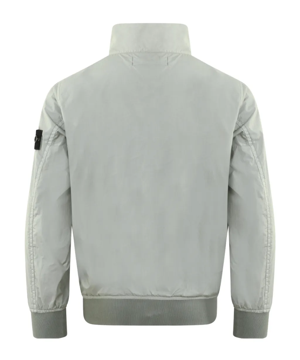 Junior Compass-Badge Zipped Bomber Jacket