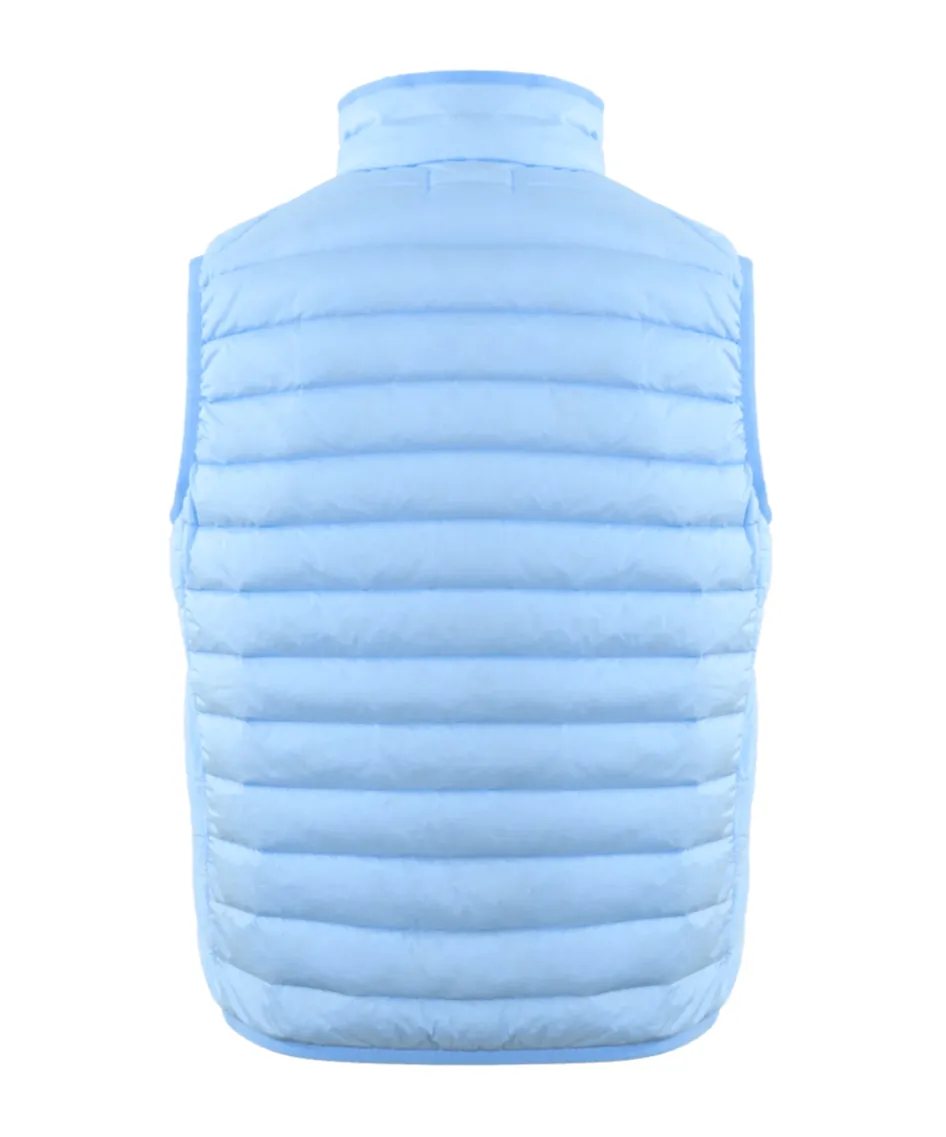 Junior Compass-Motif Zipped Gilet