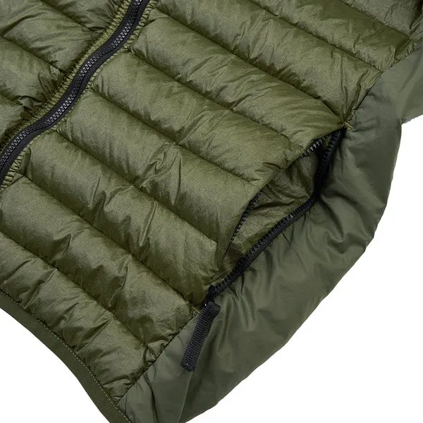 High-Collar Long-Sleeved Down Jacket