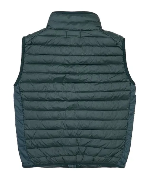 High-Necked Sleeveless Down Jacket