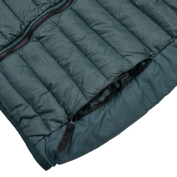 High-Necked Sleeveless Down Jacket