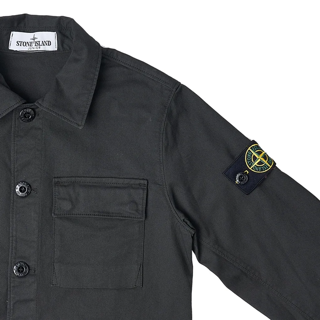 Logo-Patch Sleeve Shirt