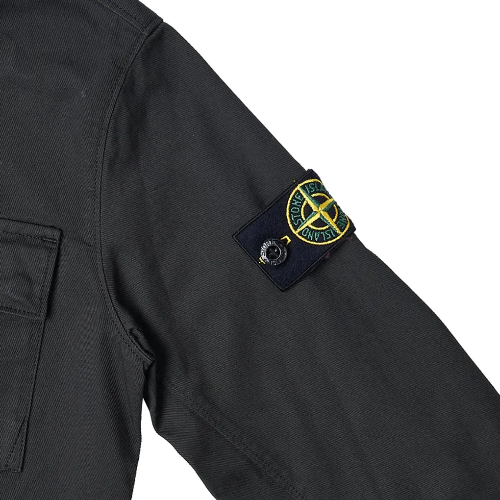 Logo-Patch Sleeve Shirt