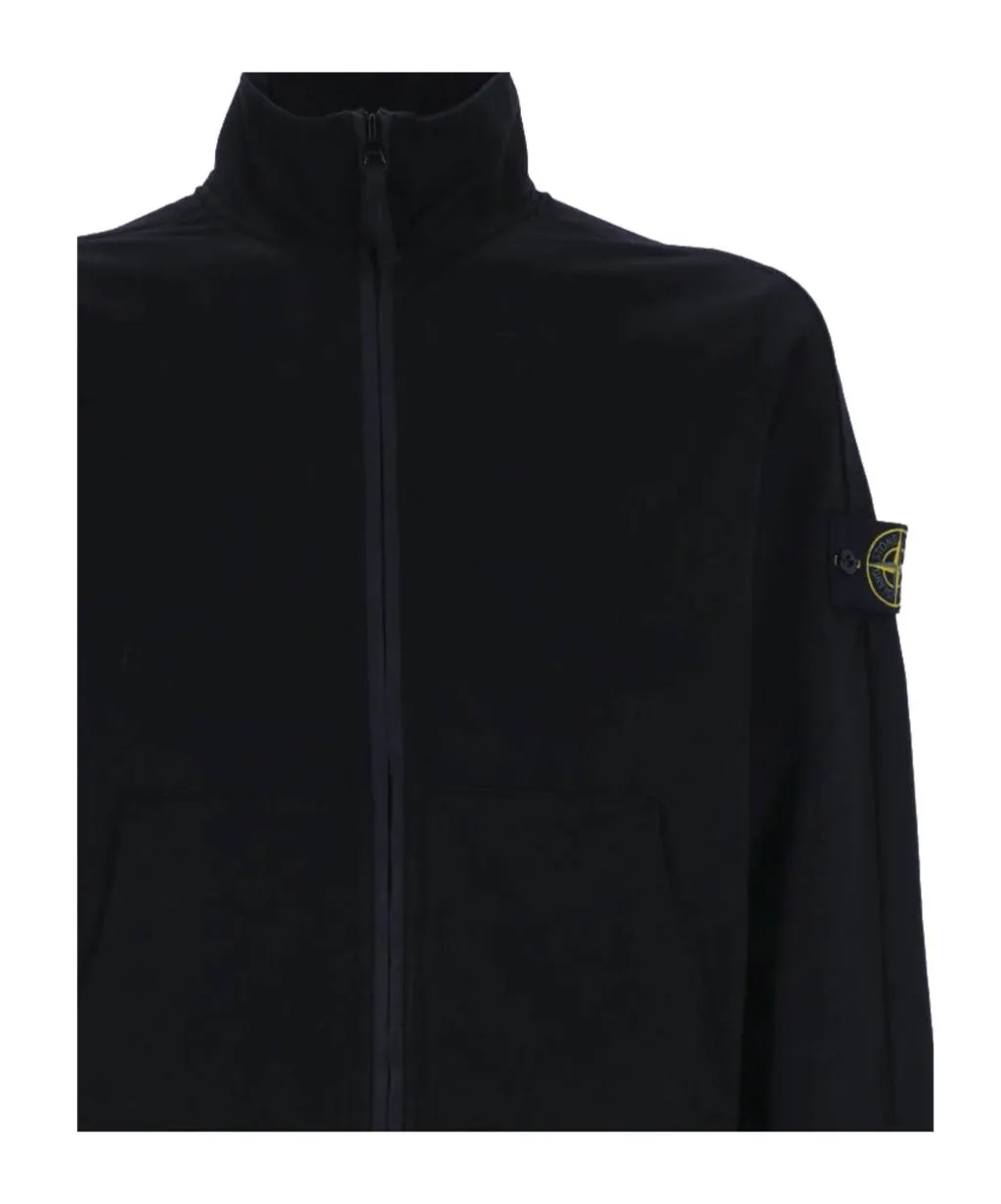 High-Neck Zip-Up Jacket