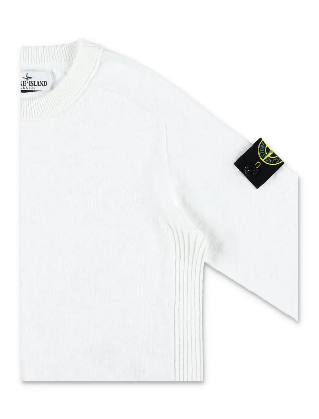Ribbed-Detailed Jumper