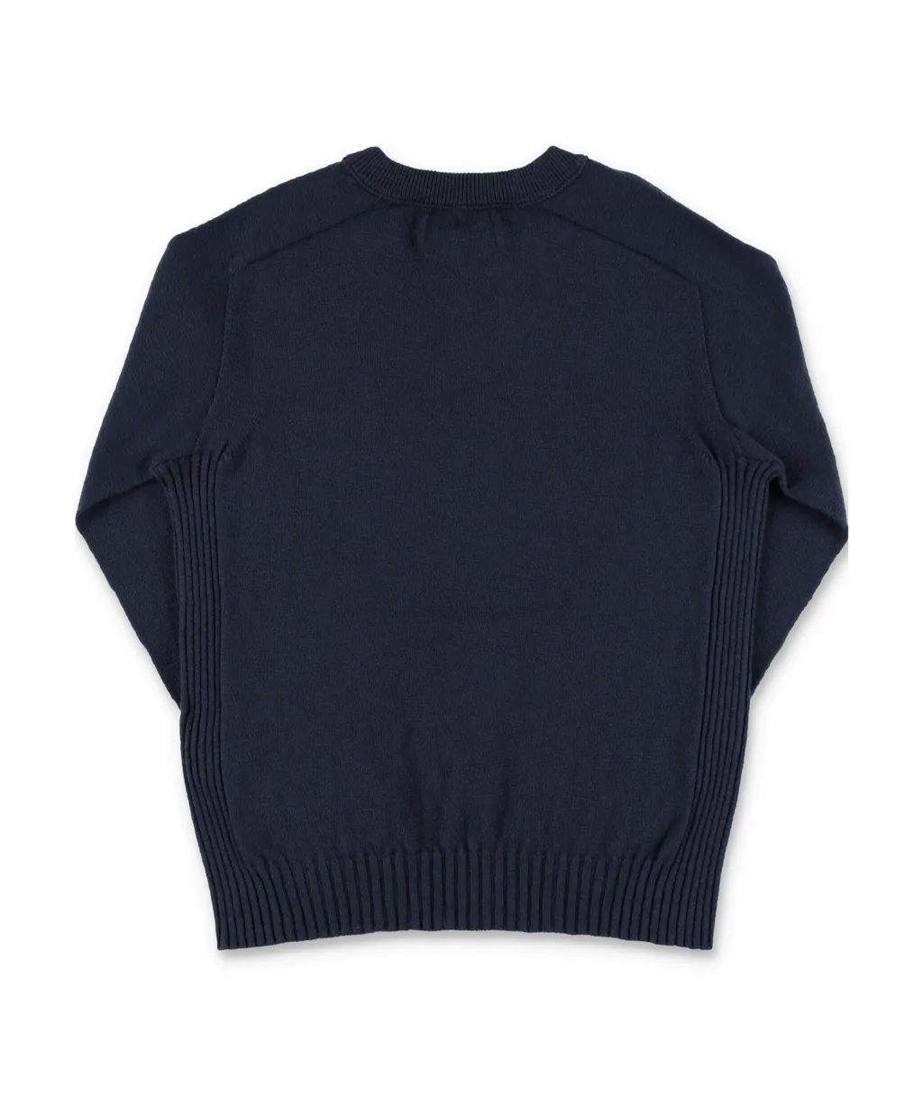 Compass-Detachable Badge Jumper