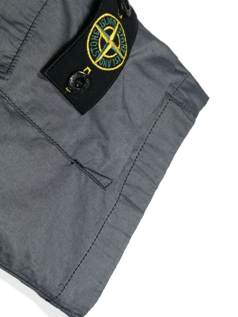 Compass Patch Elasticated Waistband Shorts