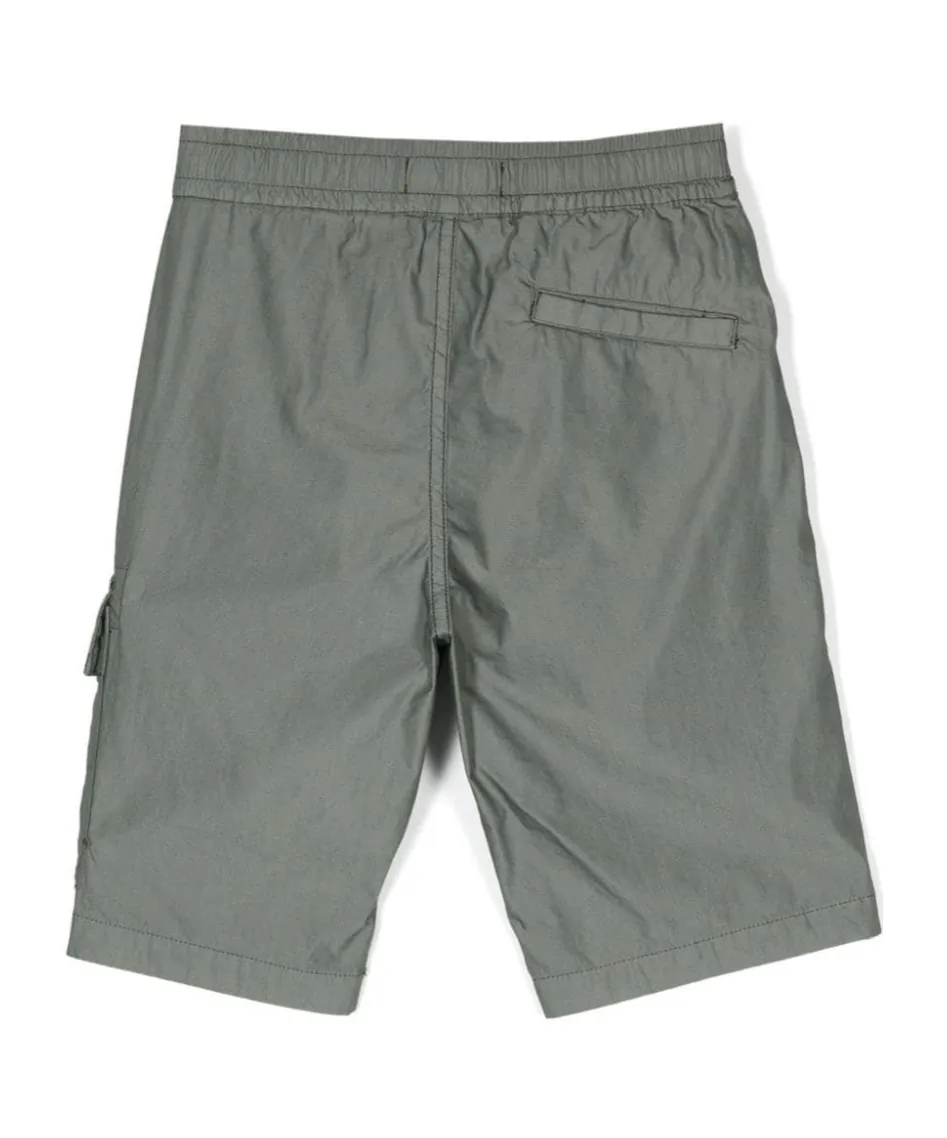 Compass Patch Elasticated Waistband Shorts