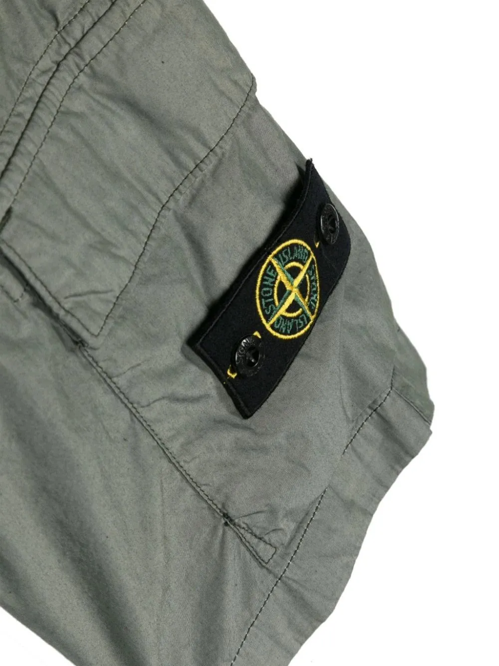 Compass Patch Elasticated Waistband Shorts