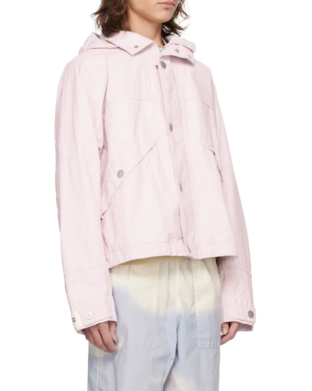 Linen Hooded Jacket
