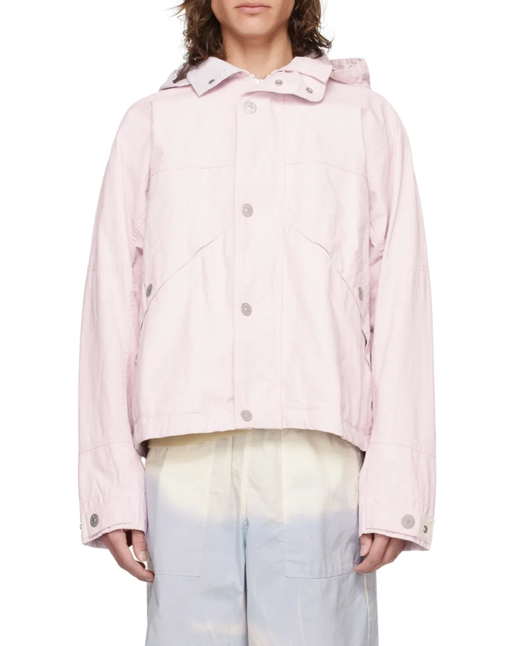 Linen Hooded Jacket