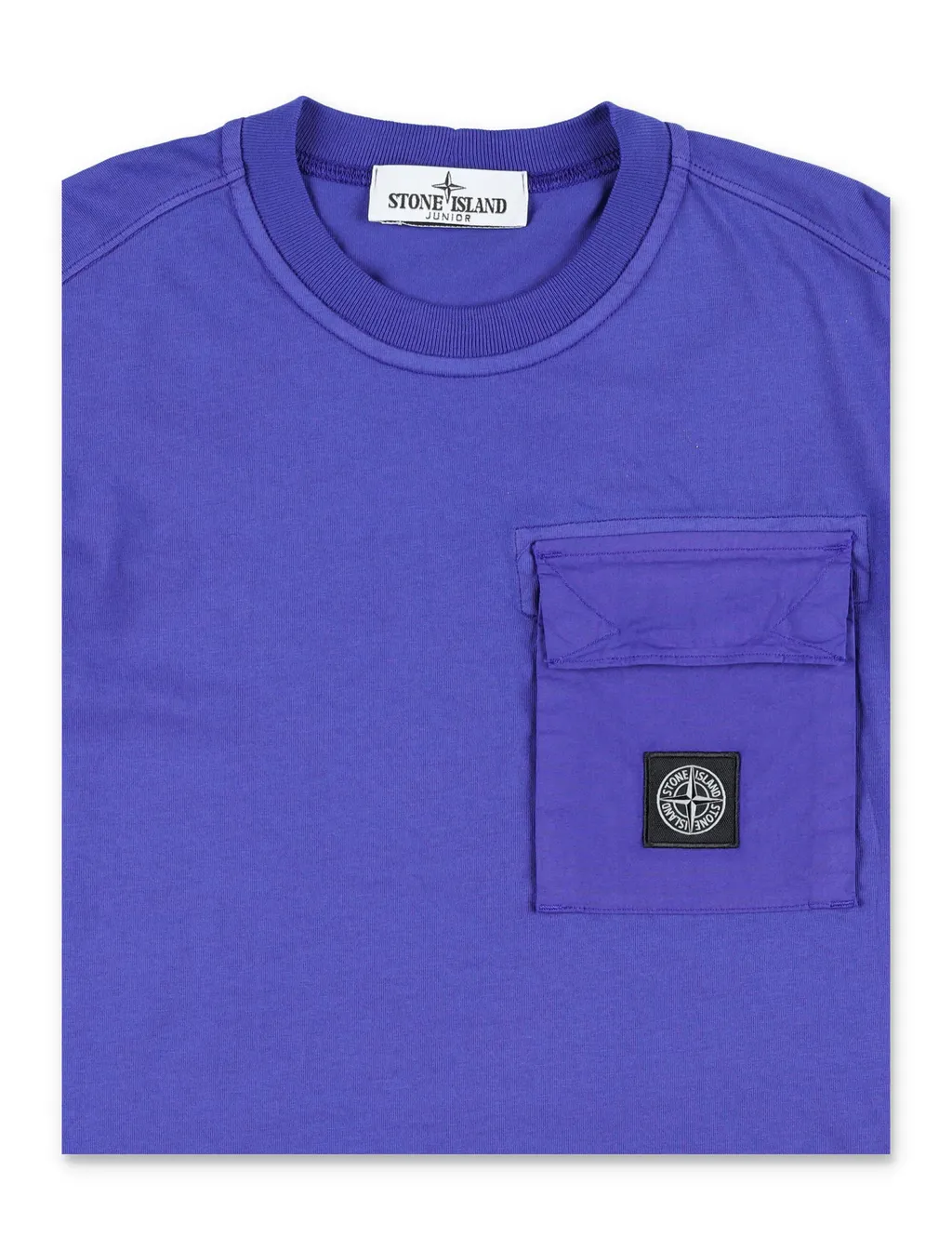 Compass-Motif Cotton T-Shirt