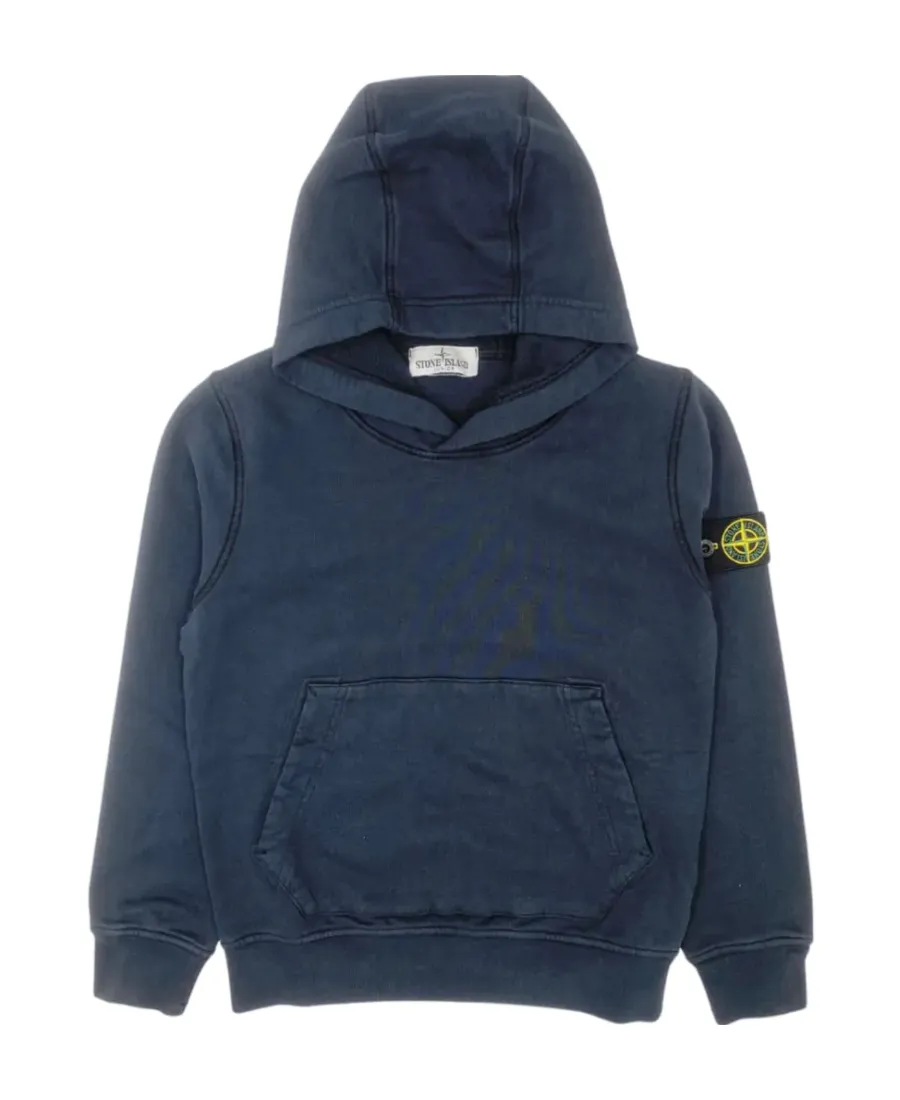 Junior Compass-Patch Long-Sleeved Hoodie