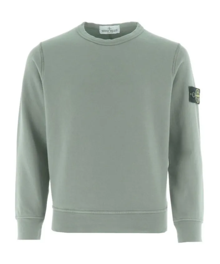 Compass-Badge Cotton Sweatshirt