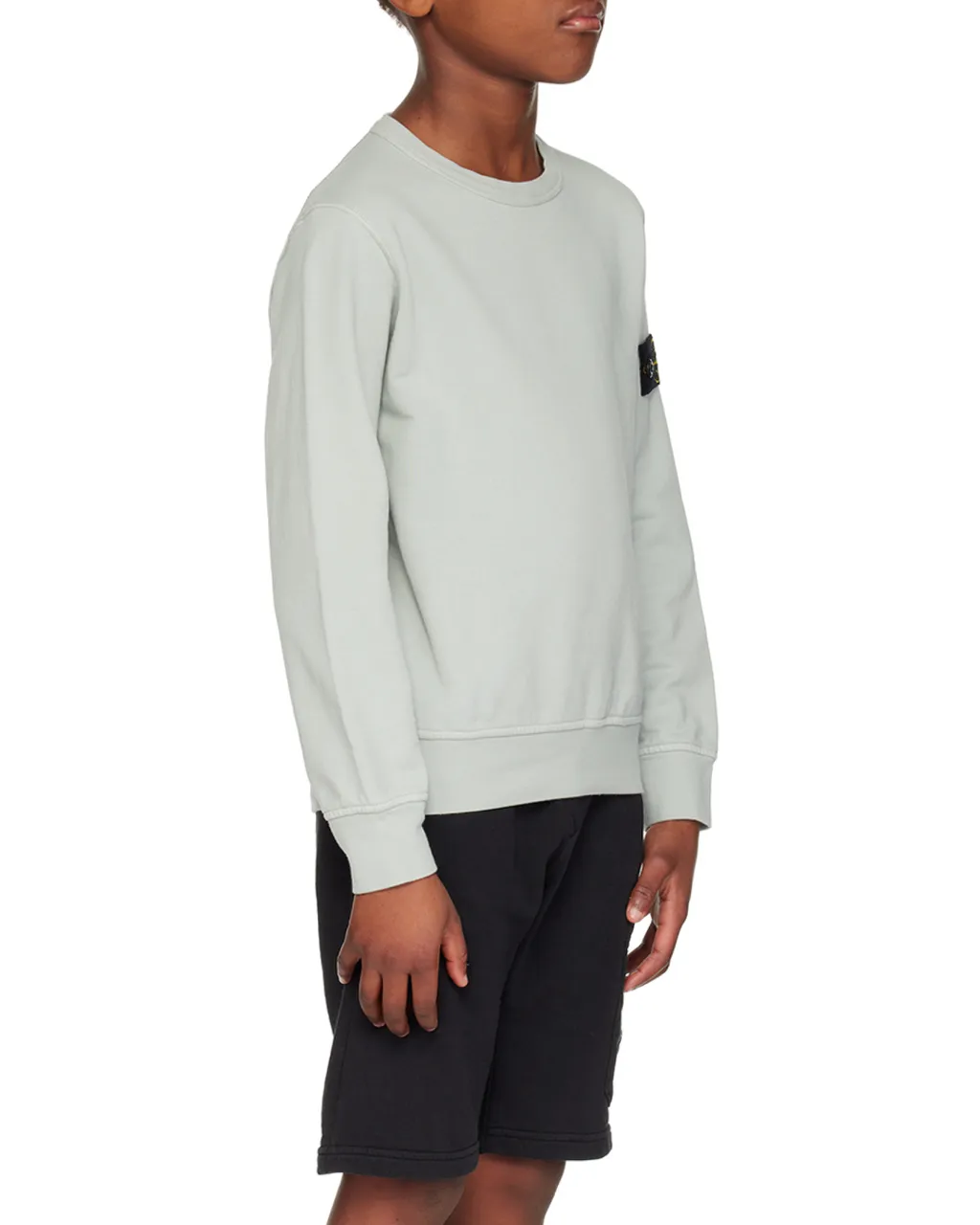 Compass-Badge Cotton Sweatshirt