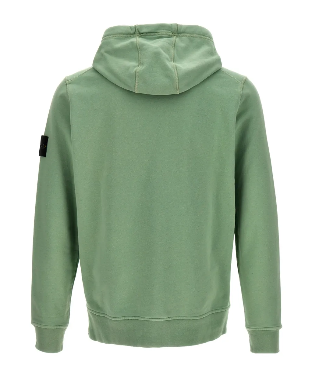 Compass-Badge Cotton Hoodie