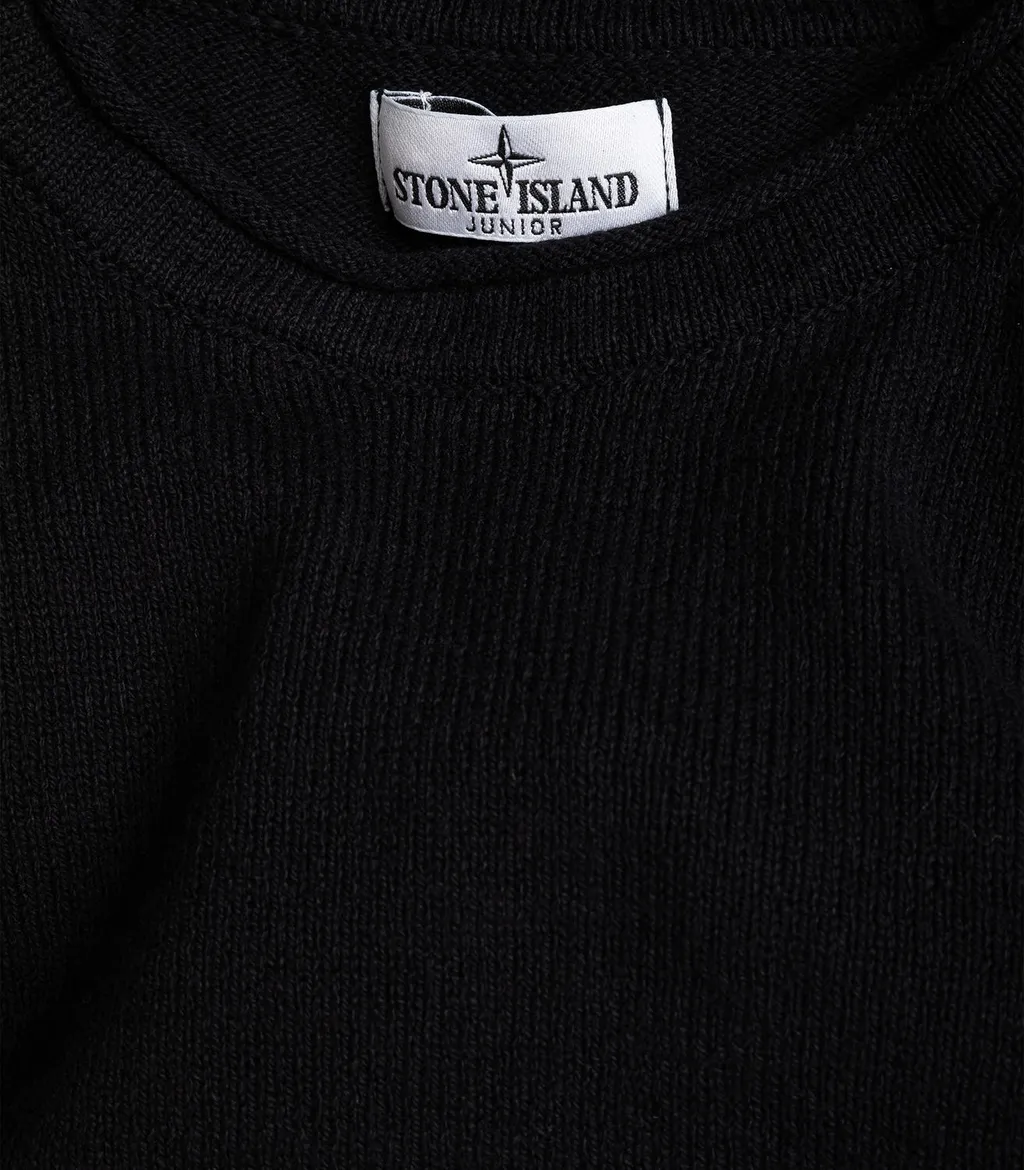 Junior Compass-Badge Crewneck Jumper